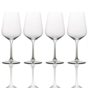 Mikasa Crystal Wine Glass Set